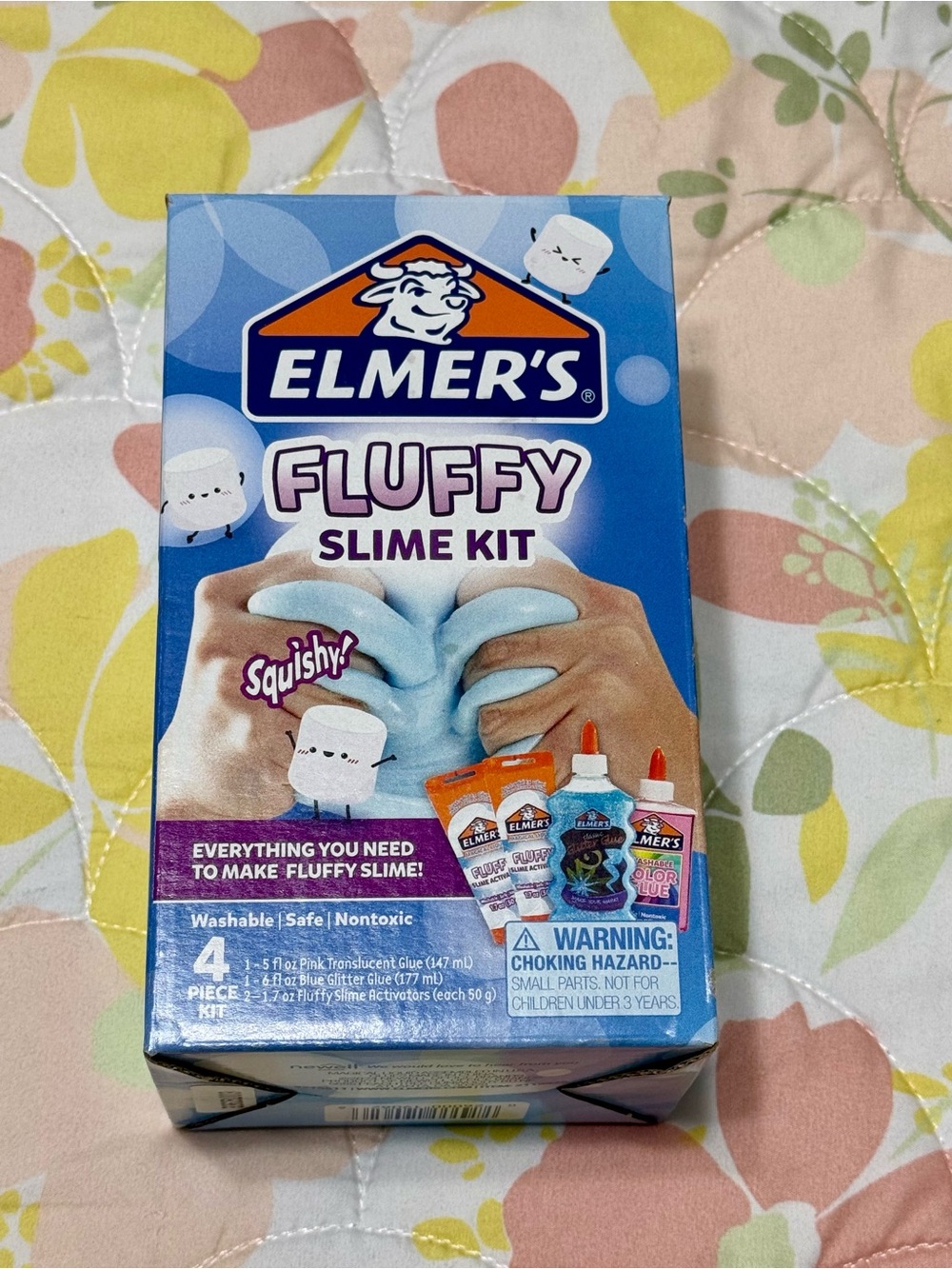 Fluffy Slime Kit - Blue